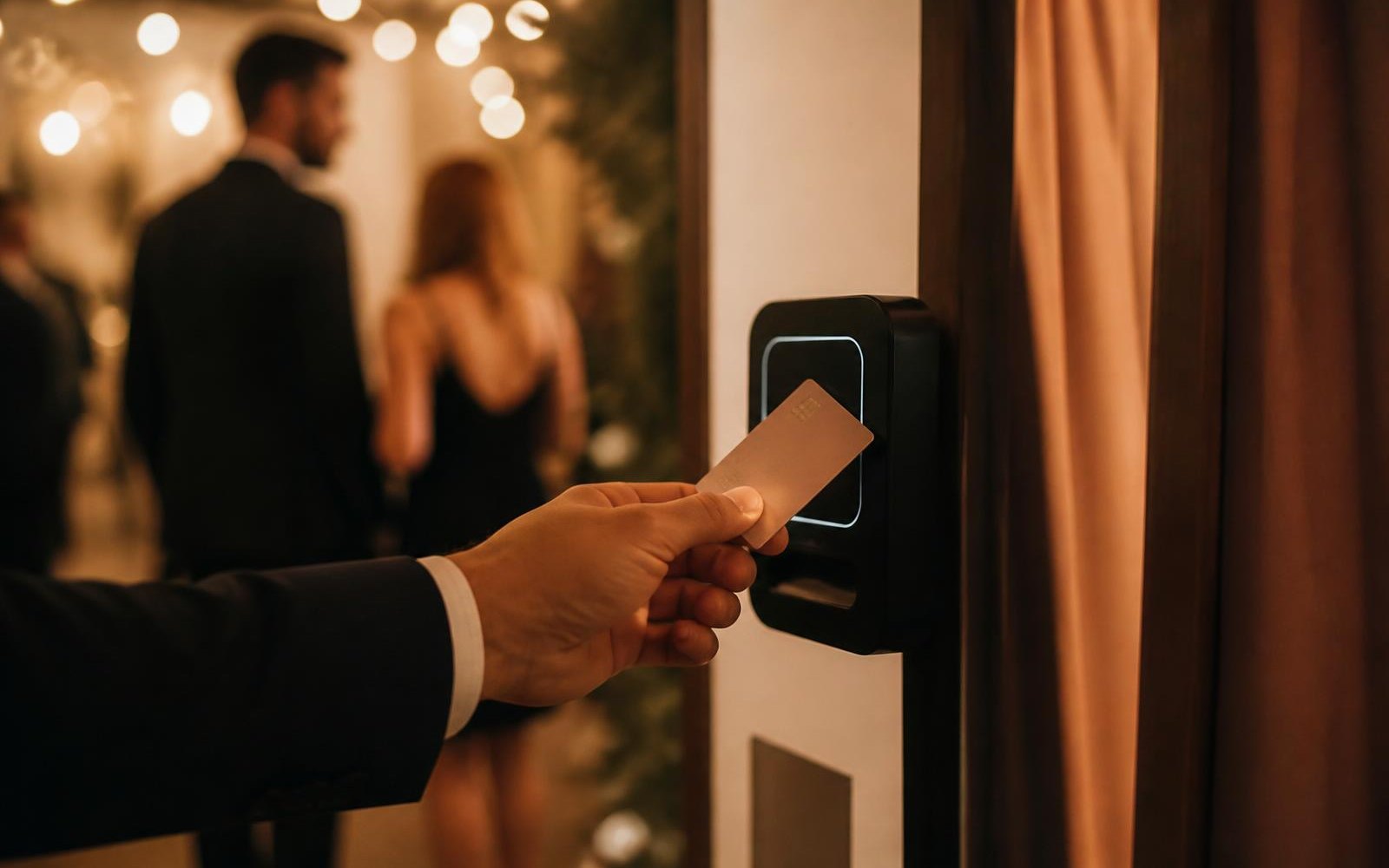 Contactless payments at the photo booth